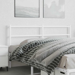 Cabeceira de substituição 160 cm metal branco