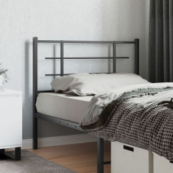 Cabeceira de substituição 107 cm metal preto