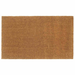 Tapete de porta 90x150 cm fibra de coco tufada natural