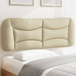 Almofadão de cabeceira hvar 140 cm tecido creme