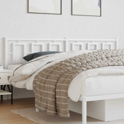 Cabeceira de substituição 200 cm metal branco