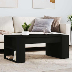 Mesa de centro 102x55x42 cm derivados de madeira preto