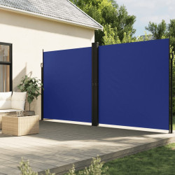 Toldo lateral retrátil 200x1200 cm azul