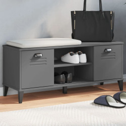 Sapateira viken 106x35x45 cm derivados de madeira antracite