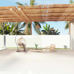 Toldo lateral retrátil 160x1200 cm cor creme