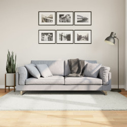 Tapete de pelo curto oviedo 140x200 cm creme