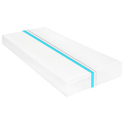 Colchão 80x200 cm 7 zonas espuma pu 16 cm h2 h3