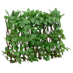 Treliça de hera artificial extensível 180x30 cm verde