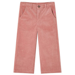 Calças para criança bombazina rosa-velho 104