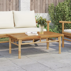 Mesa de centro 90x50x35 cm bambu
