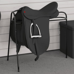 Suporte para selas independente com 3 pernas ferro preto