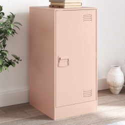 Aparador 34,5x39x73 cm aço rosa