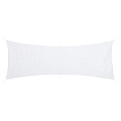 Rede de camuflagem com saco de arrumação 519x142 cm branco