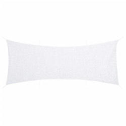 Rede de camuflagem com saco de arrumação 721x294 cm branco