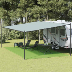 Tapete de campismo para tenda 400x700 cm pead verde-claro
