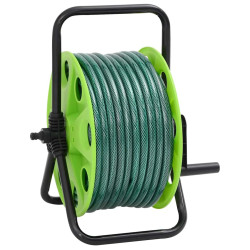 Enrolador de pé c/ conj. de encaixe de mangueira 0,5" 20 m PVC
