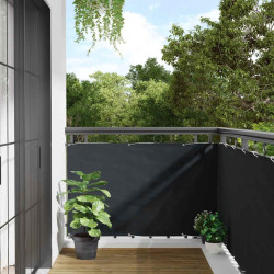 Tela de varanda tecido oxford 90x600 cm antracite