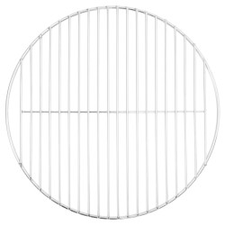 Grelha para churrasco redonda ø40 cm aço inoxidável 304