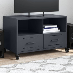 Móvel de TV 68x39x43,5 cm aço antracite