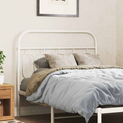 Cabeceira de substituição 107 cm metal branco