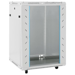 Armário bastidor 15u c/ pés giratórios 19" ip20 60x45x86 cm