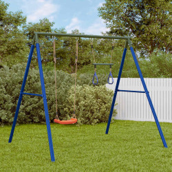 Conjunto de baloiço para exterior com um baloiço e trapézio