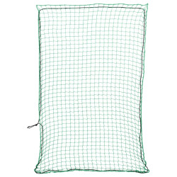 Rede para reboque com corda elástica 2,2x1,5 m PP verde