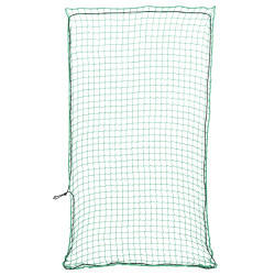 Rede para reboque com corda elástica 2,7x1,5 m PP verde