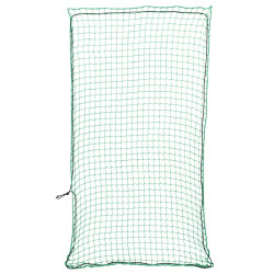 Rede para reboque com corda elástica 6x3 m PP verde