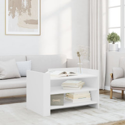 Mesa de centro 80x50x50 cm derivados de madeira branco