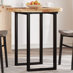 Tampo de mesa redondo ø70x4 cm madeira de acácia maciça