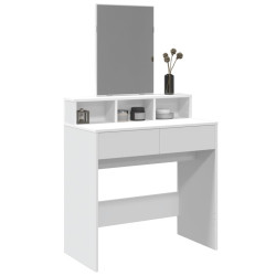 Toucador com espelho 80x41x144,5 cm branco