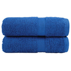 Toalhas de rosto premium solund 2 unidades, azul, 30x30 cm, 600 g/m²
