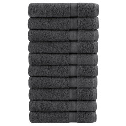 Toalhas sauna premium solund 10pcs 80x200cm 600gsm antracite