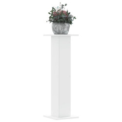 Suportes p/ plantas 2 pcs 30x30x95 cm derivados madeira branco
