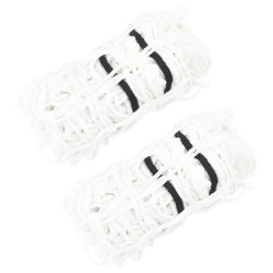Redes para feno redondas PP 2 pcs 75x75 cm branco