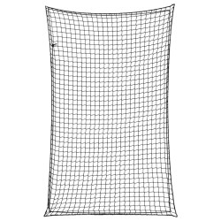 Rede para reboque com corda elástica 4x2,5 m PP preto