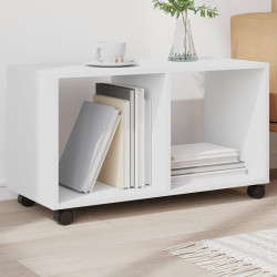 Móvel com rodas 72x33x42,5 cm derivados de madeira branco