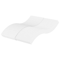 Colchão de espuma 120x220 cm dureza h2 h3 branco