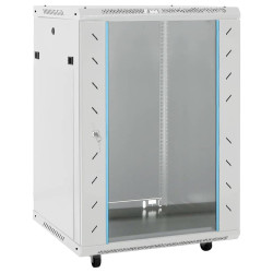 Armário bastidor 15u 19" ip20 60x45x86 cm cinzento