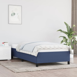 Estrutura de cama sem colchão 80x200 cm azul