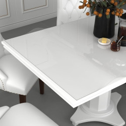 Protetor de mesa em rolo 0,9x15 m 1,6 mm PVC transparente