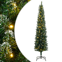 Árvore de natal artificial com 150 luzes LED 120 cm