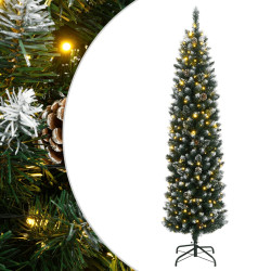 Árvore de natal artificial com 150 luzes LED 150 cm