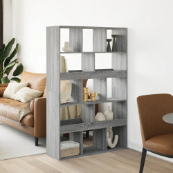 Divisória 100x33x156,5 cm derivados de madeira cinzento sonoma