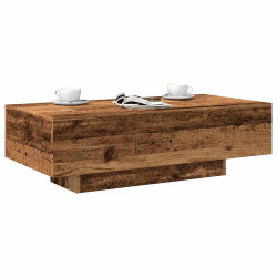 Mesa de centro 100x49,5x31 cm derivados madeira madeira velha