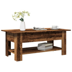 Mesa de centro 102x55x42 cm derivados de madeira madeira velha