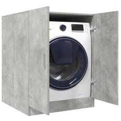 Armário máquina lavar roupa 70,5x71,5x91,5 cm cinzento-cimento