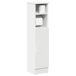 Móvel p/ casa de banho c/ suporte de rolos 20,5x22x90 cm branco