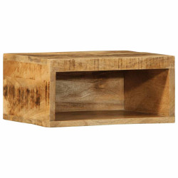 Armário de TV para parede 40x30x19 cm mangueira áspera maciça